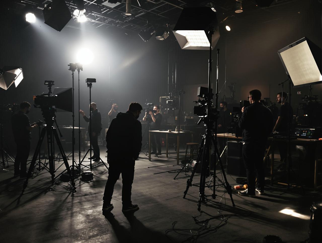 汤姆视频制作现场